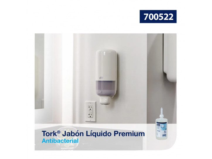 700522 Jabón liquido antibacterial Premium Tork® - Repuestos