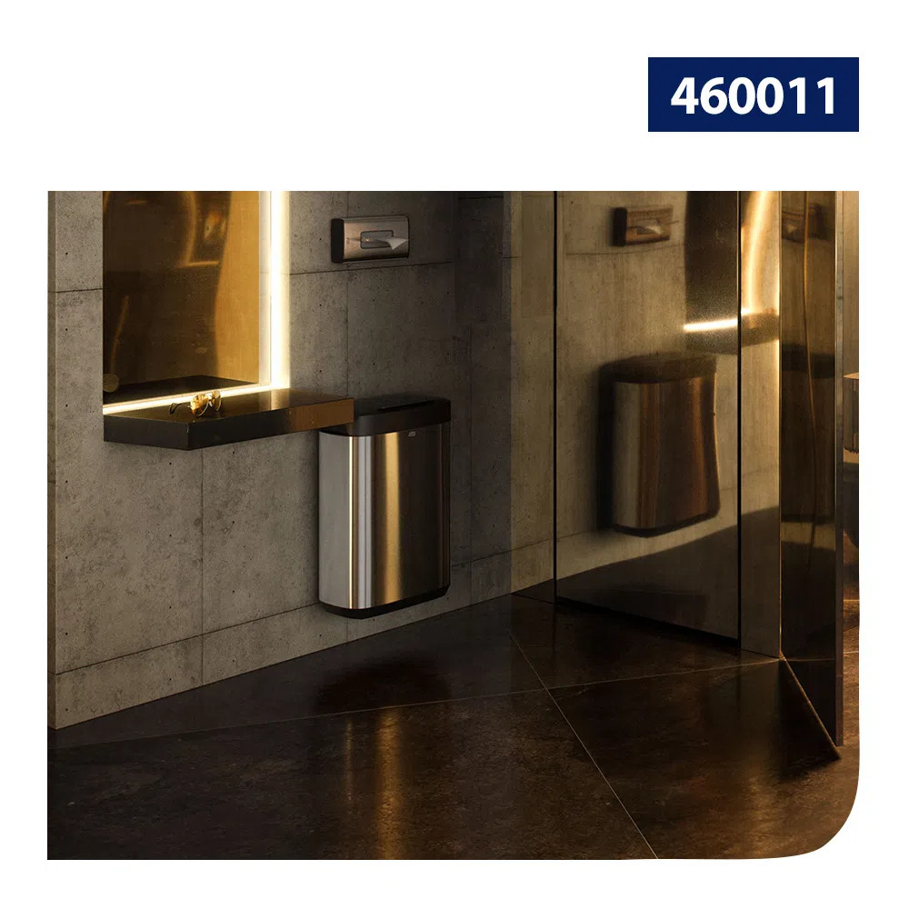 460011 Contenedor de Basura 50L Elevation Inox Tork®