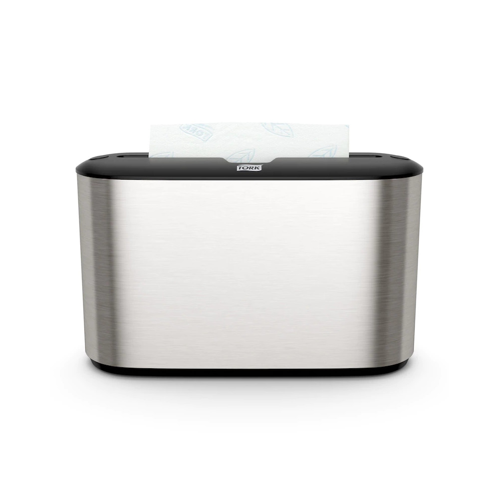 460005 Dispensador de Toalla Interdoblada Counter Top® Inox Tork®